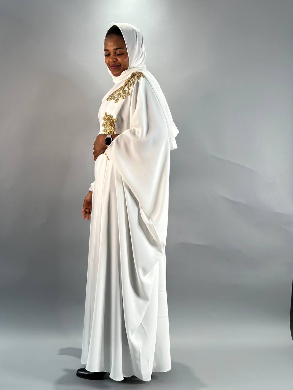 Abaya Aminata - off-white
