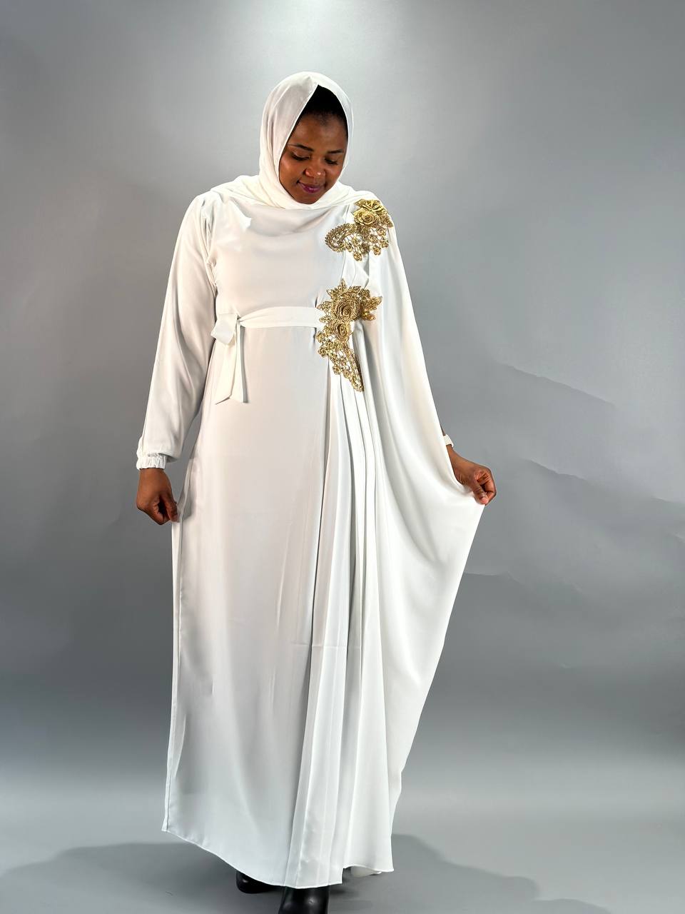 Abaya Aminata - off-white