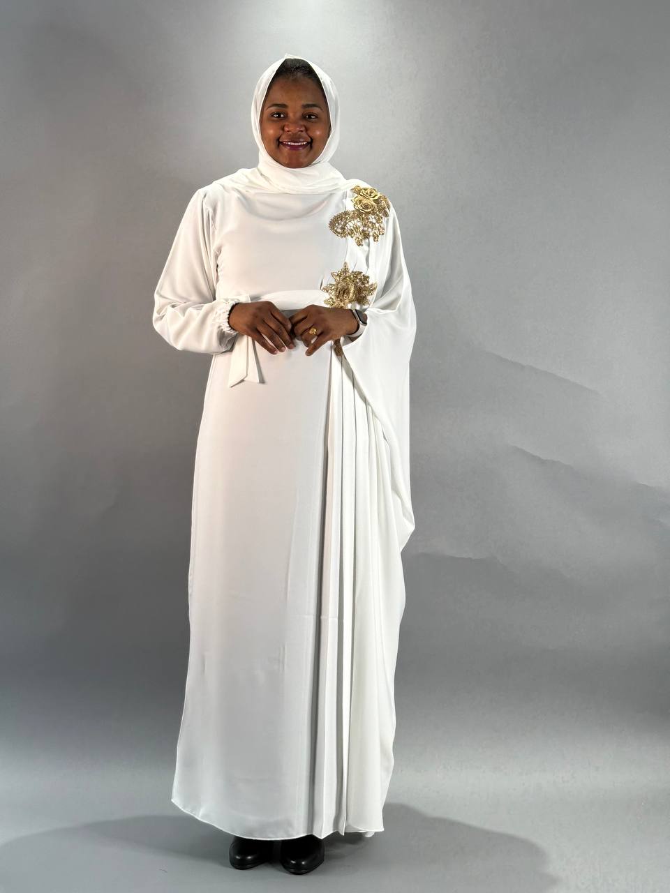 Abaya Aminata - off-white